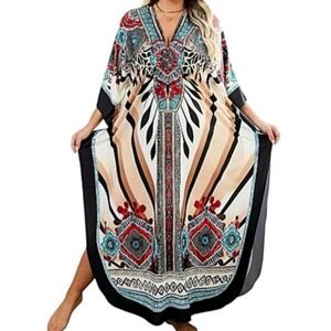 New! Kaftan Dress for Women One Size